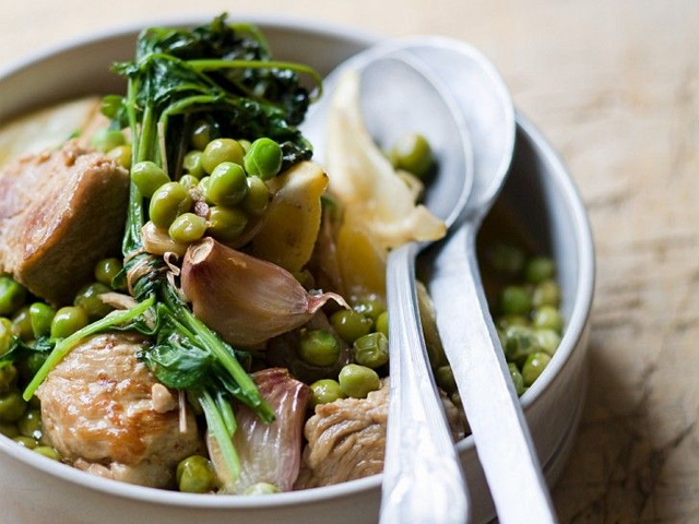 Recette tajine de veau aux petits pois