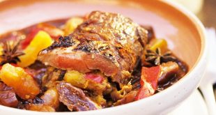 Recette tajine d'agneau aux poires et aux figues