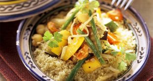 Recette tajine de légumes avec couscous